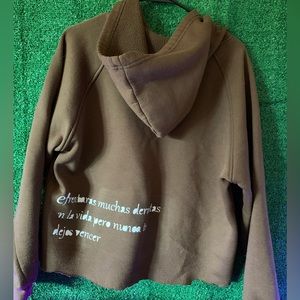Custom Cropped Blank hoodie